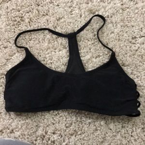 Black swim top